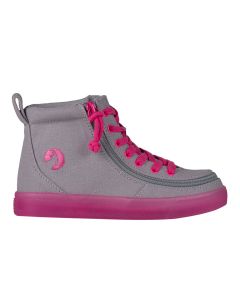 Billy Grey/Pink Classic Lace High Tops Schoenen