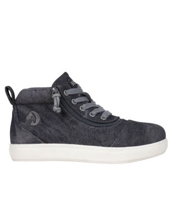 Billy Black Acid Wash D|R Short Wrap High Tops Schoenen