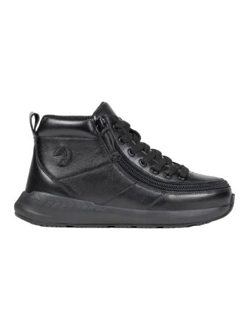 Billy Black Leather Goat Classic High Schoenen voor Orthesen
