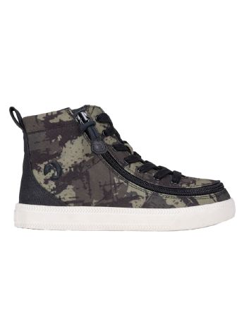 Billy Camo/White Classic Lace High Tops Schoenen