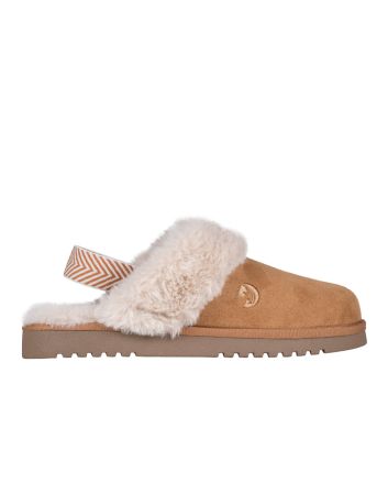 Billy Chestnut Cozy Sling Scuff Pantoffel