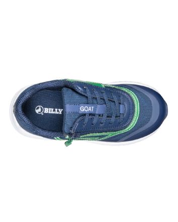 Billy Navy/Green Goat Low Schoenen