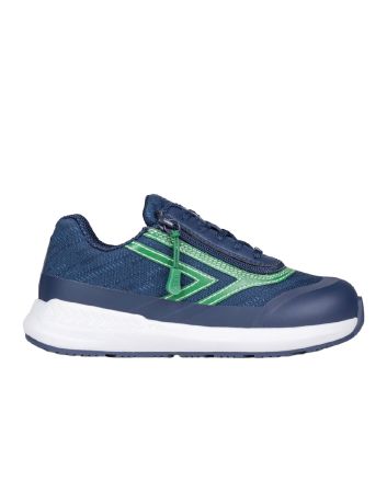 Billy Navy/Green Goat Low Schoenen