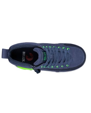 Billy Navy/Green Light Ups Classic D|R High Schoenen