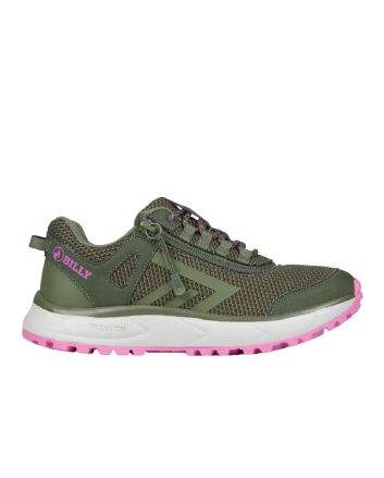 Billy Olive/Pink Inclusion Trail Schoenen