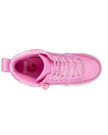 Billy Pink Glitz Classic Lace High Schoenen