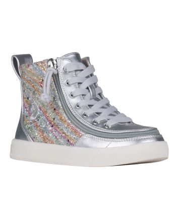 Billy Silver Rainbow Classic Lace High Tops Schoenen