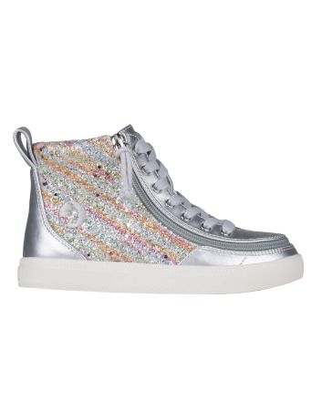 Billy Silver Rainbow Classic Lace High Tops Schoenen