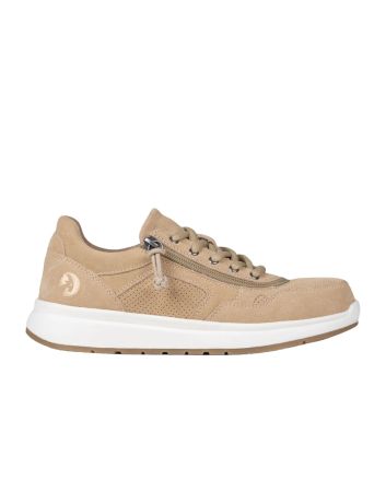 Billy Tan Suede Comfort Jogger Schoenen