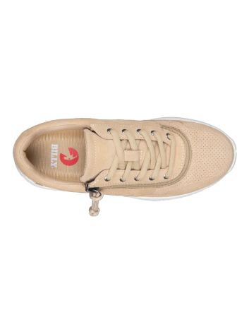 Billy Tan Suede Comfort Jogger Schoenen