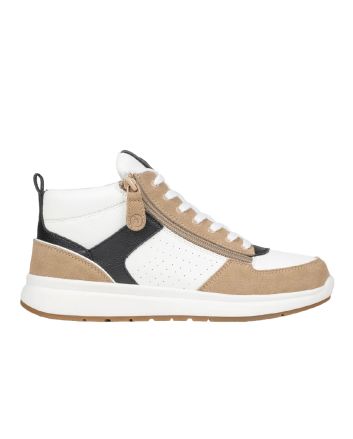 Billy White/Tan/Black Comfort DZ High Schoenen