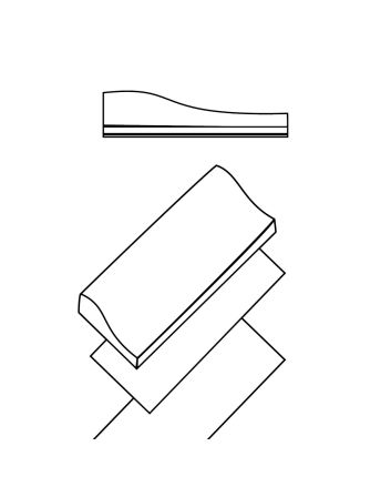 MORENO.care Orthoform Milling Stripe XC45-36