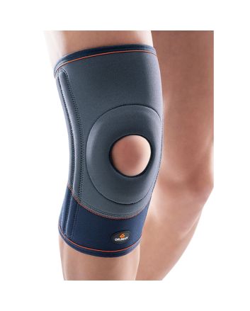 Orliman Neopreen Kniebandage met Flexibele Laterale Stabilisatoren