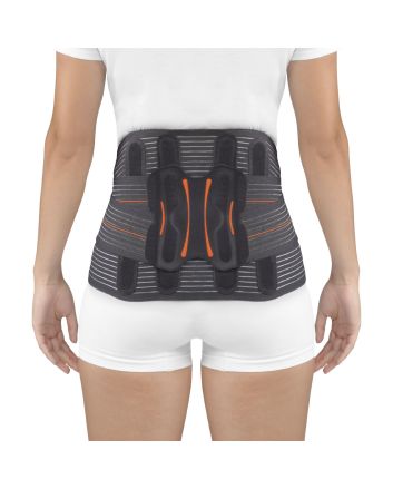 Orliman Semi-stijve Lumbosacrale Rugsteun Lumbitron Elite Duo Short
