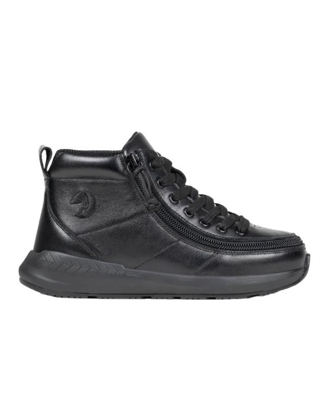 Billy Black Leather Goat Classic High Schoenen voor Orthesen