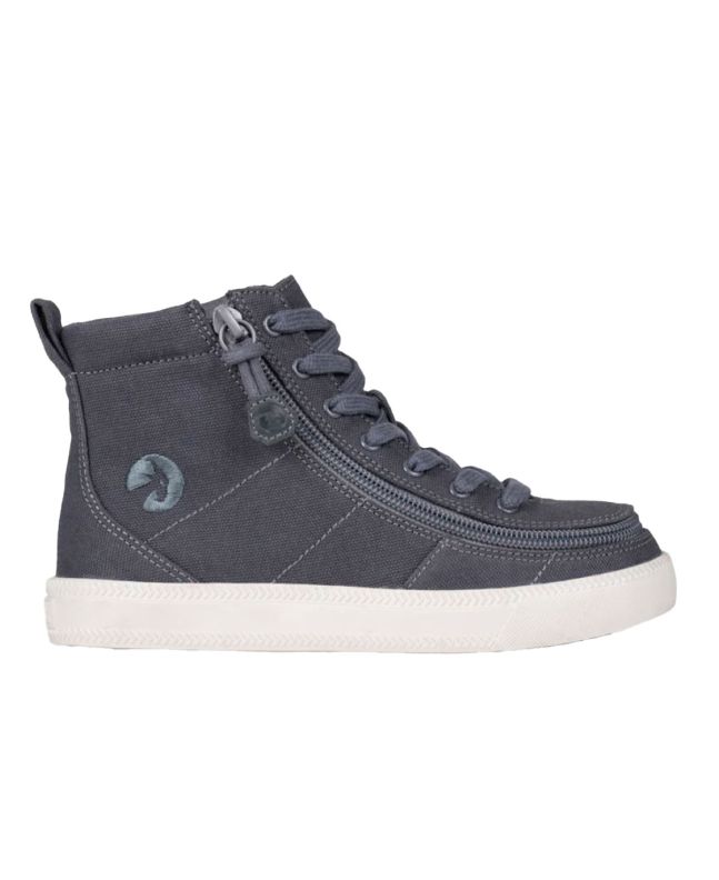 Billy Charcoal/White Classic Lace High Tops Schoenen