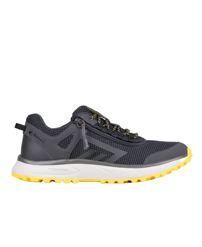 Billy Charcoal/Yellow Inclusion Trail Sneakers Schoenen