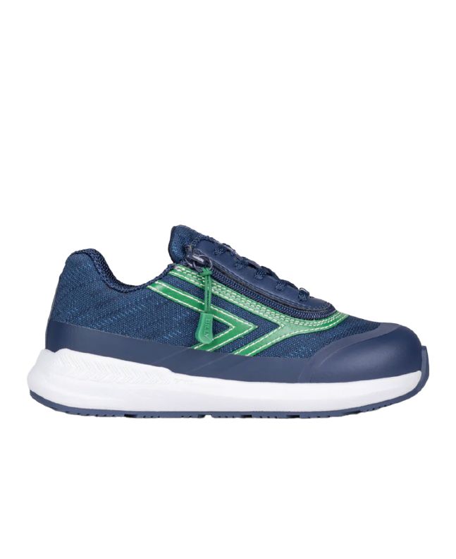 Billy Navy/Green Goat Low Schoenen