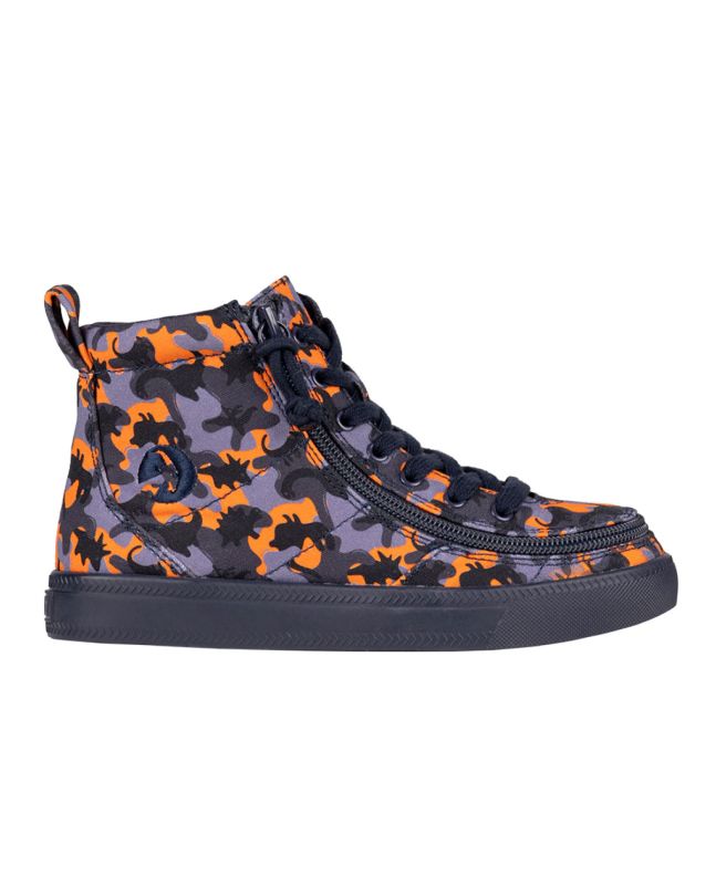 Billy Orange Dino Classic Lace High Schoenen