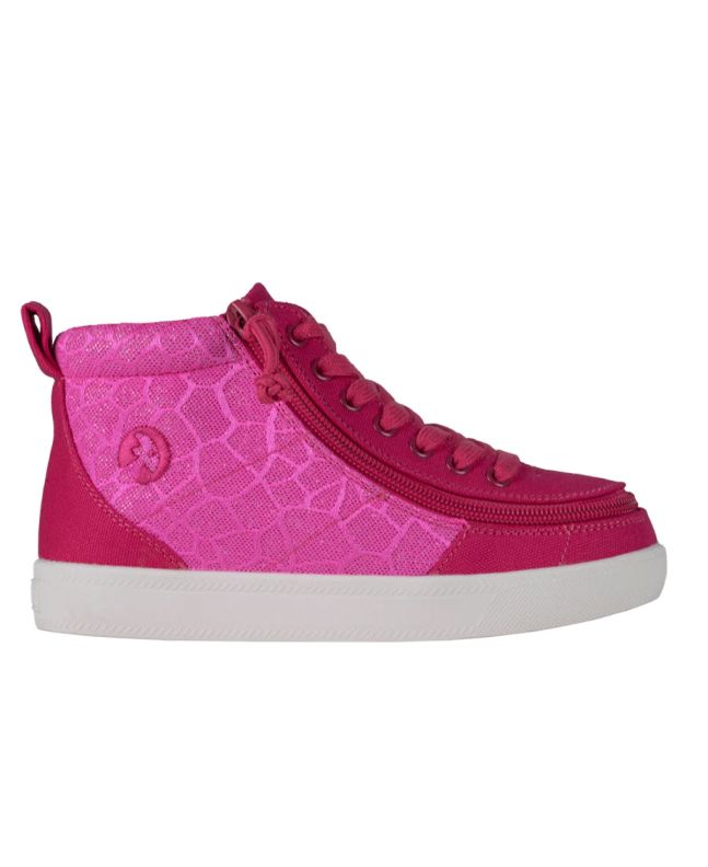 Billy Pink Print Classic D|R's High Top Schoenen