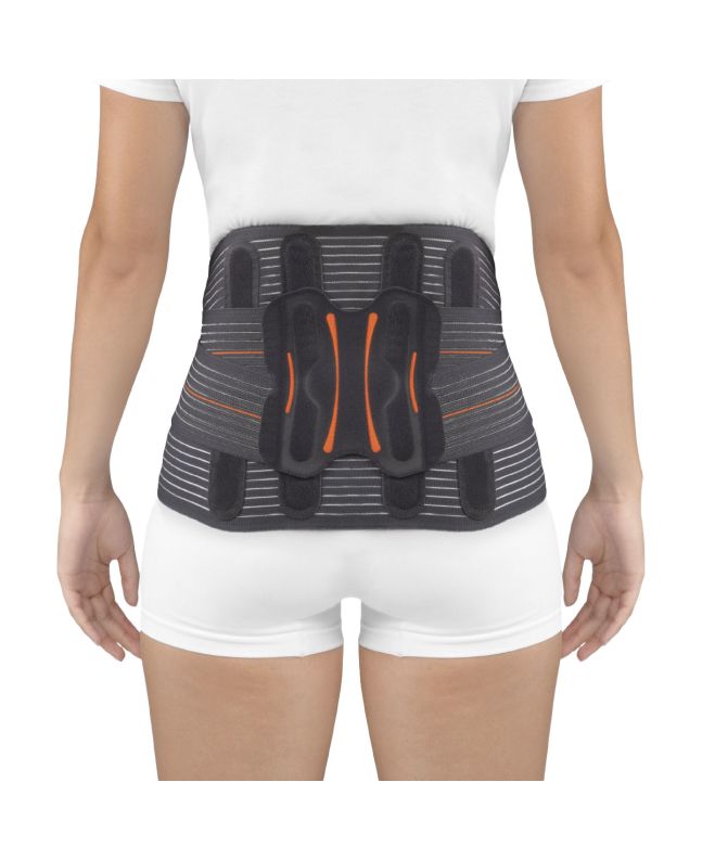 Orliman Semi-stijve Lumbosacrale Rugsteun Lumbitron Elite Duo Short